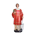 Statua San Lorenzo - 160cm - Lux Dei - Vendita Articoli Religiosi