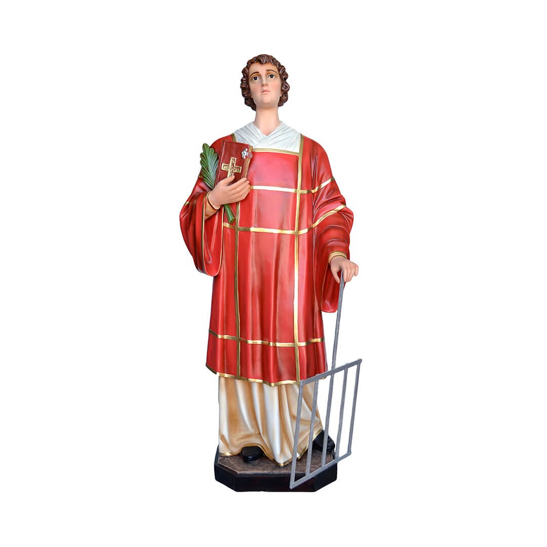 Statua San Lorenzo - 160cm - Lux Dei - Vendita Articoli Religiosi
