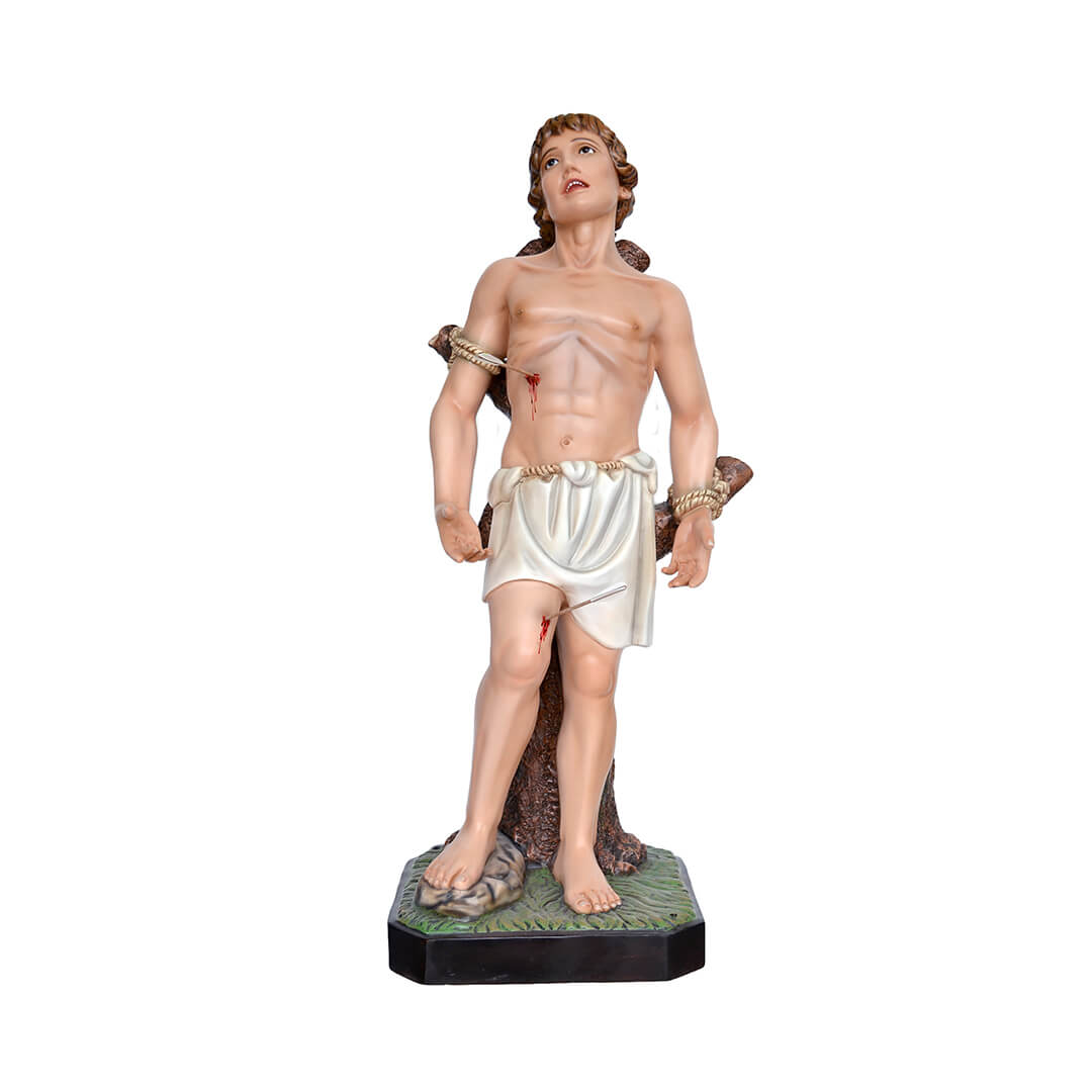 Statua San Sebastiano - 125cm - Lux Dei - Vendita Articoli Religiosi